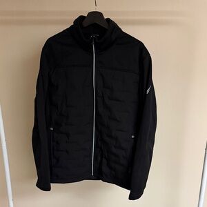 Nautica Men's Black Zip Up Jacket Coat Large